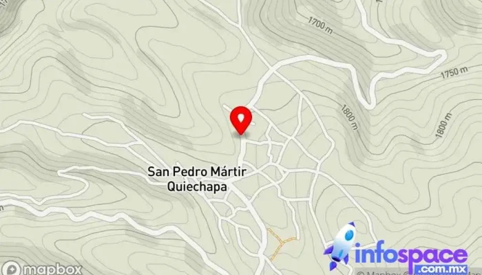 mapa de San Pedro Martir Quiechapa Clínica ambulatoria en San Pedro Mártir Quiechapa