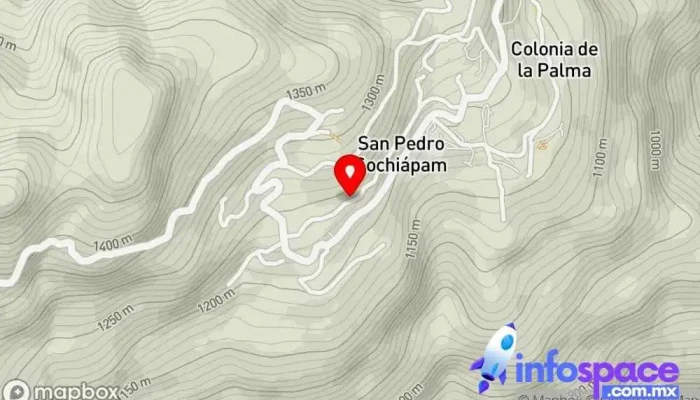 mapa de San Pedro Sochiápam  en San Pedro Sochiápam