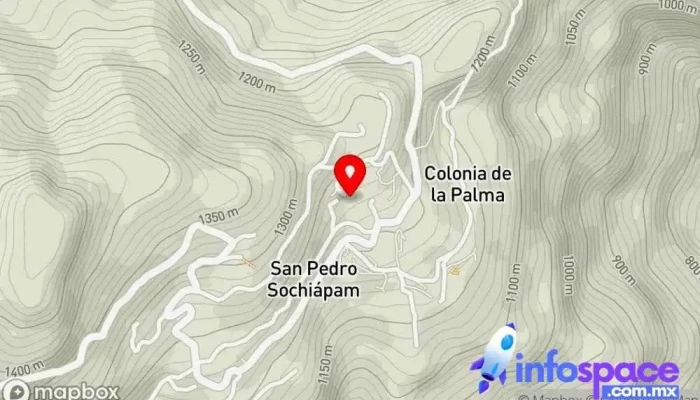 mapa de San Pedro Sochiapam Iglesia en San Pedro Sochiápam