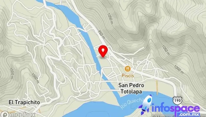 mapa de San Pedro Totolápam  en Oaxaca