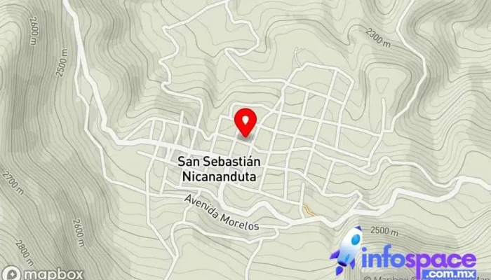 mapa de San sebastian nicananduta centro Parque en San Sebastián Nicananduta