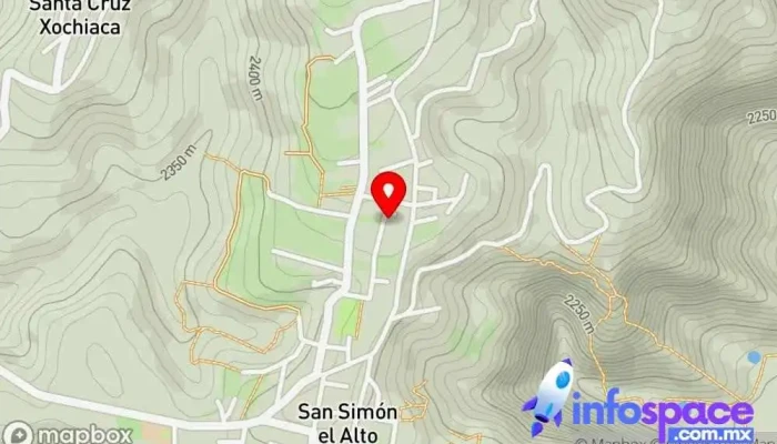 mapa de San Simón el Alto  en San Simón el Alto