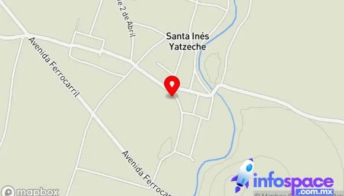 mapa de Santa Inés Yatzeche  en Santa Inés Yatzeche