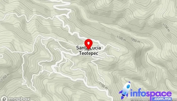 mapa de Santa Lucía Teotepec  en Santa Lucía Teotepec