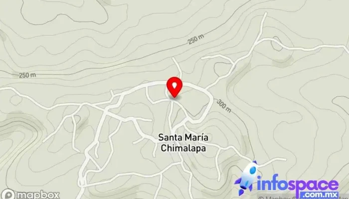 mapa de Santa María Chimalapa  en Santa María Chimalapa