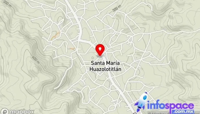 mapa de Santa María Huazolotitlán  en Oaxaca