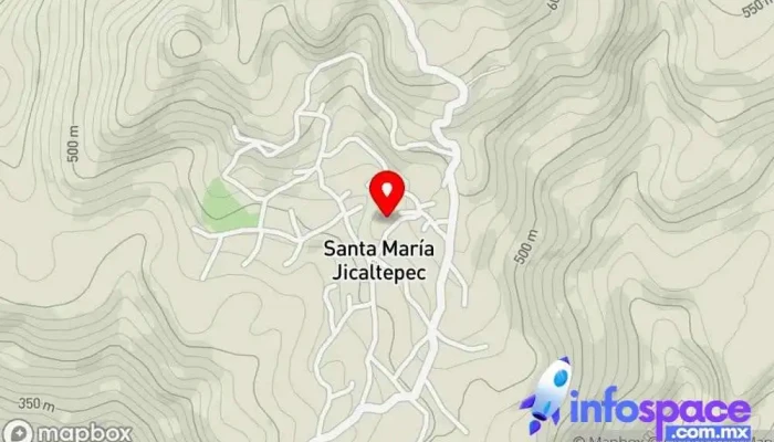 mapa de Santa María Jicaltepec  en Santa María Jicaltepec