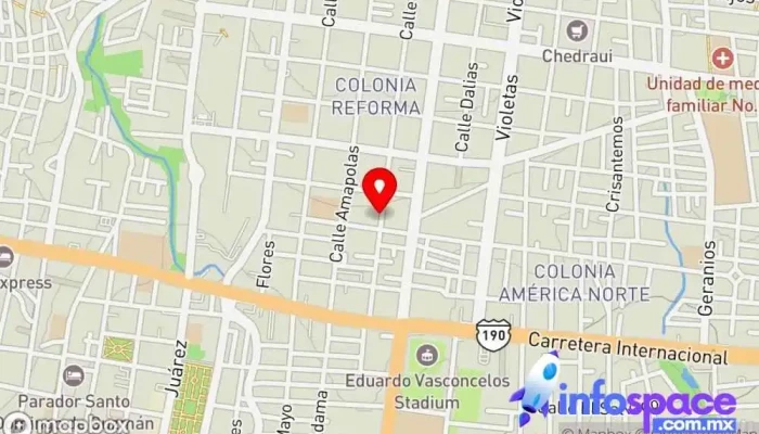 mapa de SantaHierba Agencia de Branding Servicios de diseño, Diseñador gráfico, Agencia de marketing, Consultora de marketing, Diseñador de sitios web en Oaxaca de Juárez