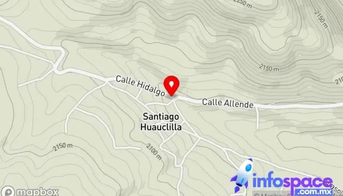 mapa de Santiago huauclilla Atracción turística en Santiago Huauclilla