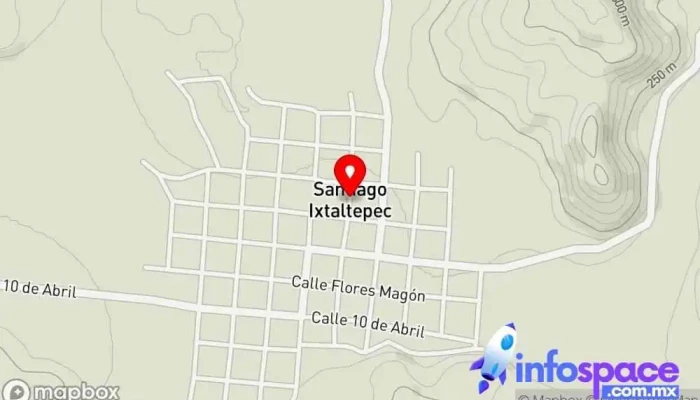 mapa de Santiago Ixtaltepec  en Santiago Ixtaltepec