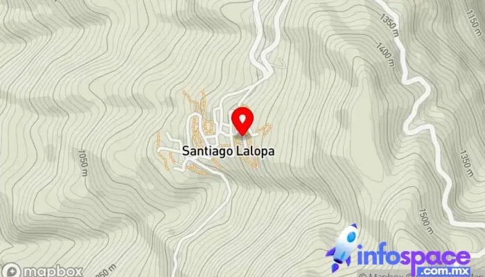 mapa de Santiago Lalopa Clínica ambulatoria en Santiago Lalopa