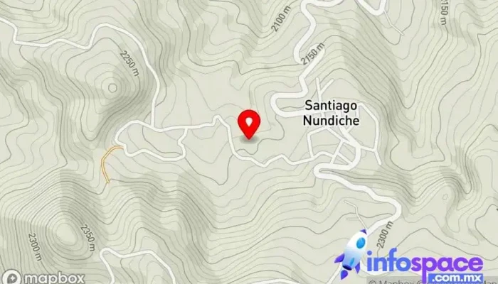 mapa de Santiago Nundiche  en Santiago Nundiche