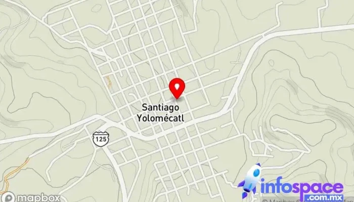 mapa de Santiago Yolomécatl  en Oaxaca