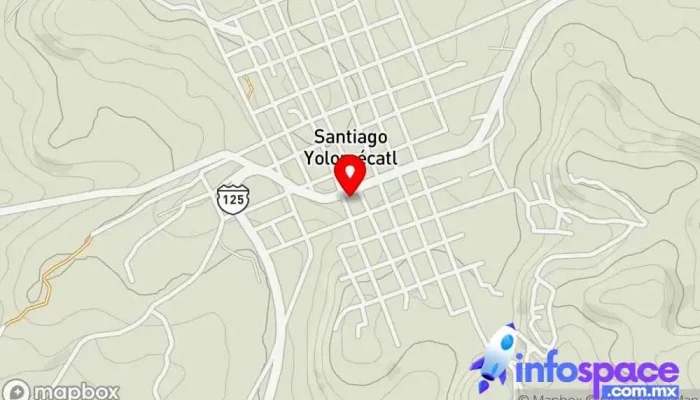 mapa de Santiago Yolomécatl  en Santiago Yolomécatl