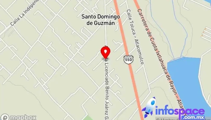 mapa de Santo Domingo de Guzmán  en Santo Domingo de Guzmán