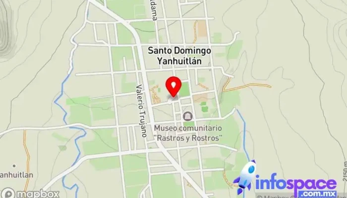 mapa de Santo Domingo Yanhuitlán  en Santo Domingo Yanhuitlán