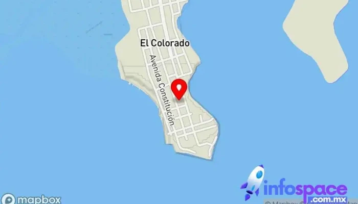 mapa de SCPP Y DE SERVICIOS PESCADORES UNIDOS DEL COLORADO SC DE RL Mayorista de marisco en El Colorado