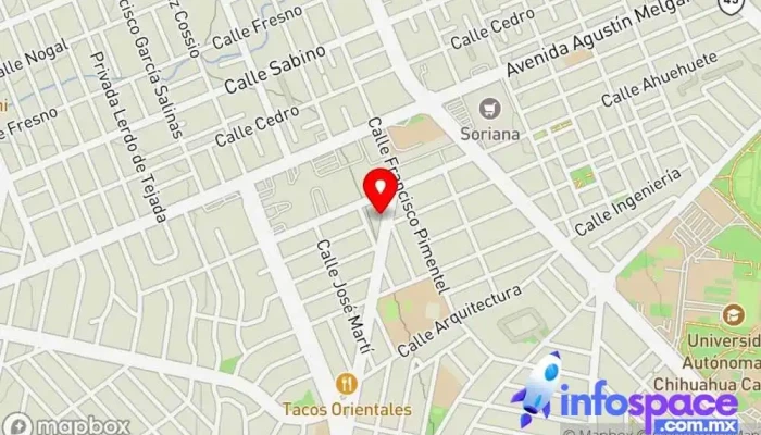 mapa de Sea-TI  en Chihuahua