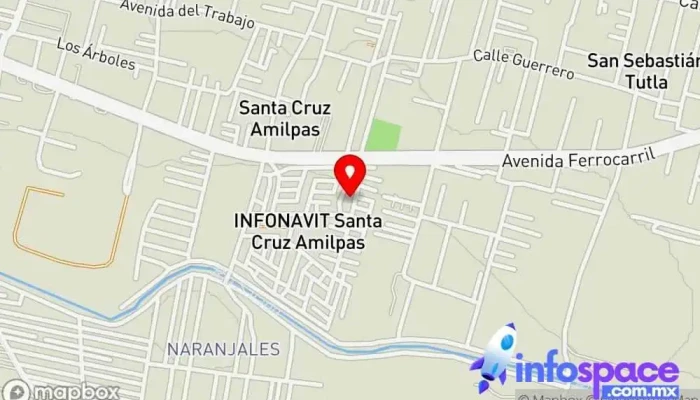 mapa de ServEC - Servicios Especializados en Cómputo Tienda de accesorios informáticos, Servicio de reparación de ordenadores, Servicio de seguridad informática, Tienda de ordenadores de segunda mano, Empresa de alojamiento web en Santa Cruz Amilpas