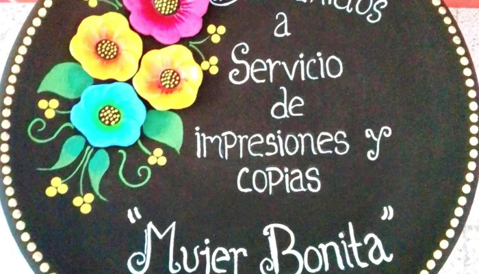 Servicio De Impresion Y Copias Mujer Bonita Del Propietario - Asunción Ixtaltepec
