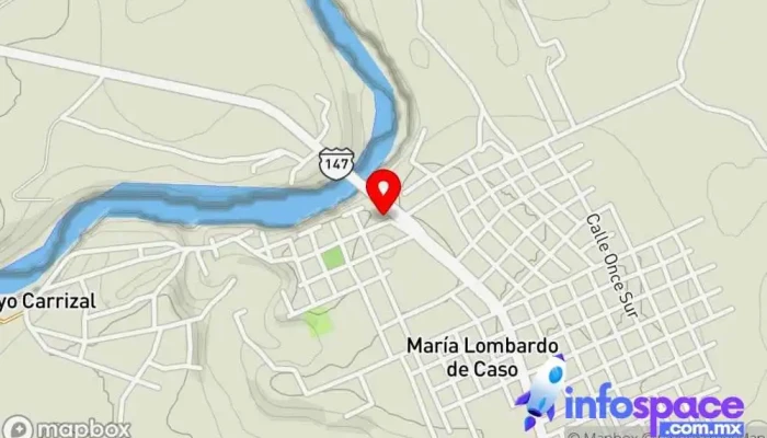mapa de Servicio de Internet Cibercafé en María Lombardo de Caso