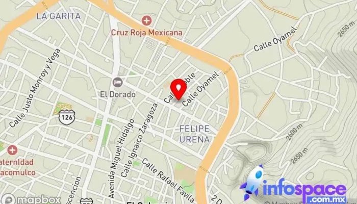 mapa de Servicios contables y asesoría fiscal Servicio de registros contables en Atlacomulco de Fabela