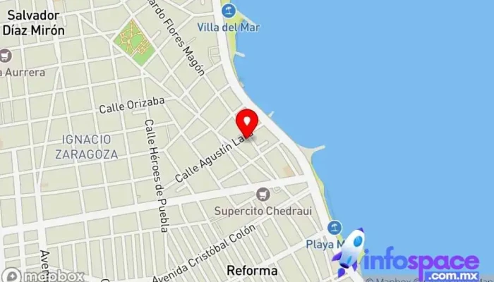 mapa de Servicios Integrados en Tecnolog?a de Informaci?n SA de CV Empresa de software en Veracruz