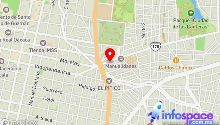 mapa de Servicios Profesionales en Informática Consultora informática en Oaxaca de Juárez
