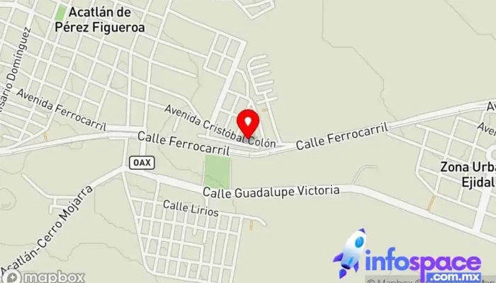 mapa de Servicios y Recargas BitX Soporte y servicios informáticos en Acatlán de Pérez Figueroa