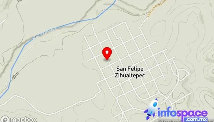 mapa de Sic Juniors Cibercafé en San Felipe Zihualtepec,Oaxaca