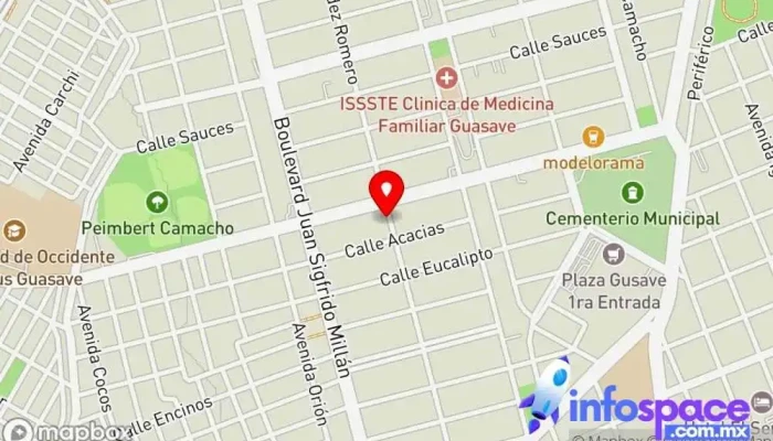 mapa de Siguiente Nivel Consultora de administración empresarial, Consultora medioambiental, Seguridad y salud ocupacional, Gestoría en Guasave