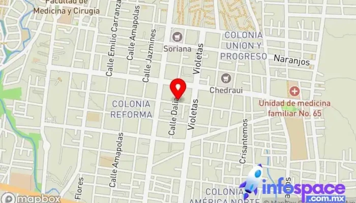 mapa de SILMEXICO BUSINESS CONSULTING Consultor inmobiliario, Urbanización, Agentes inmobiliarios, Abogado especializado en propiedad inmobiliaria en Oaxaca de Juárez