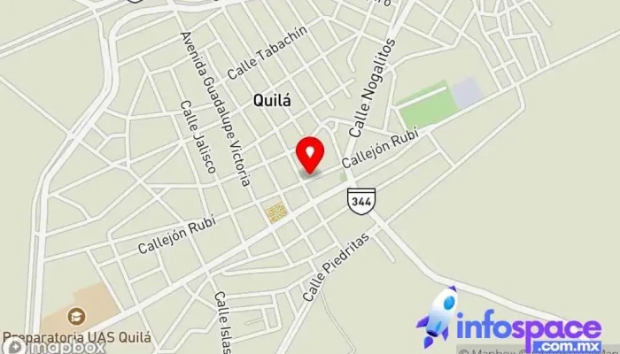 mapa de Sindicatura Municipal de Quilá Oficina de la Administración en Quilá
