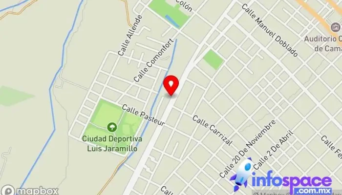 mapa de Sistemas y Servicios de Seguridad Servicio de seguridad en Santa Rosalía de Camargo