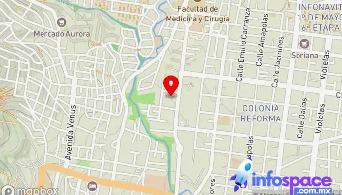 mapa de SiTEC - Sistemas Especializados e Innovación Tecnológica, SA de CV Empresa de software, Empresa de alojamiento web, Diseñador de sitios web en Oaxaca de Juárez