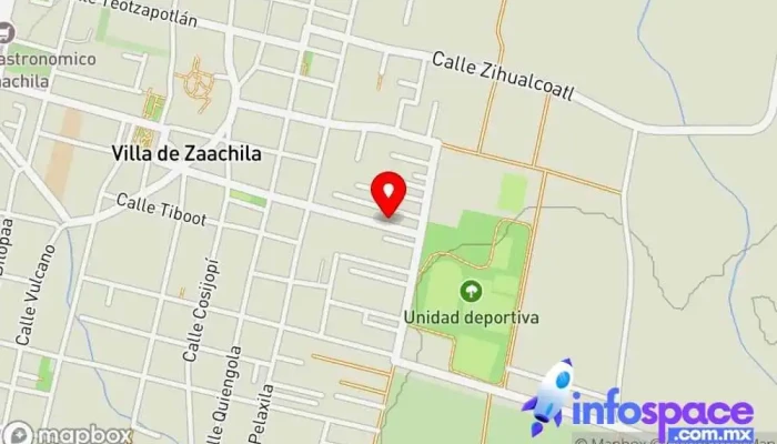 mapa de SITI Empresa de software, Proveedor de servicios de Internet, Comercio, Salón recreativo en Villa de Zaachila