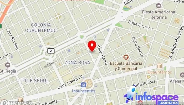 mapa de Siweb - Soluciones Informáticas Web Empresa de software, Servicio de registros contables en Cuauhtémoc, Ciudad de México