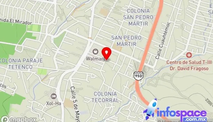 mapa de Slon IT Consulting Empresa de software en Tlalpan, Ciudad de México