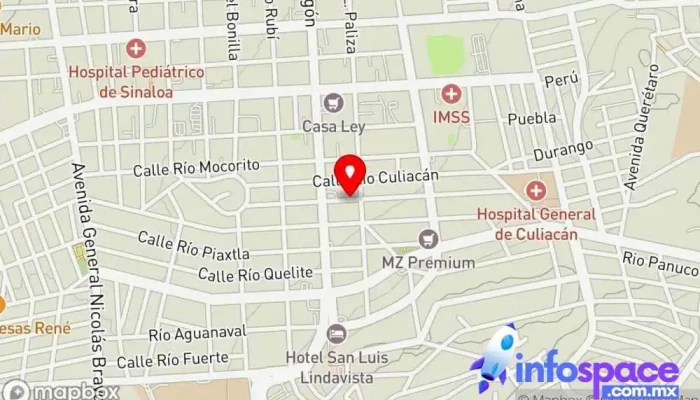 mapa de SM CONSULTORES Consultora de administración empresarial en Culiacán Rosales