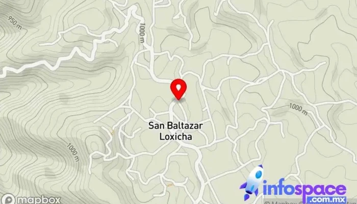 mapa de SMB Rural San Baltazar Institución financiera en San Baltazar Loxicha