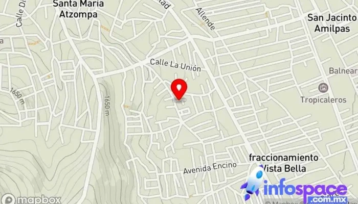 mapa de Smile Company  en Santa María Atzompa