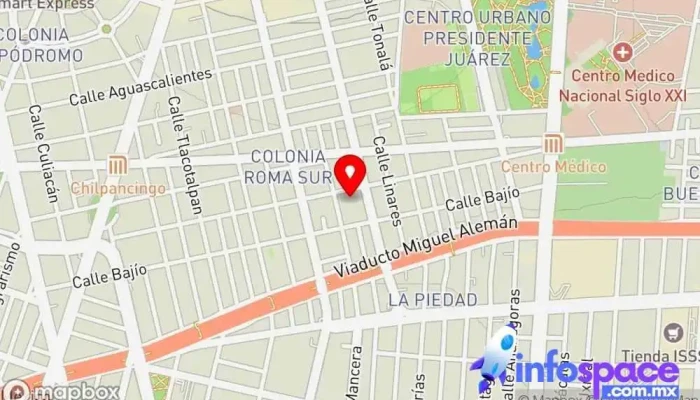 mapa de Software y Consultoria Consultora informática en Cuauhtémoc, Ciudad de México