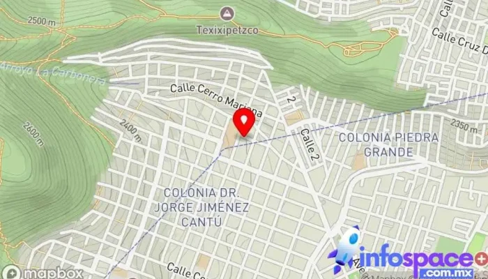 mapa de SoftwareDev Consultores Empresa de software en Tlalnepantla