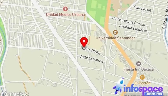 mapa de SOFTWAREPAQ Oficinas de empresa, Empresa de software en Oaxaca de Juárez
