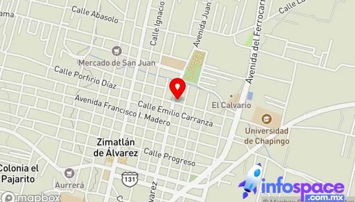 mapa de Soluciones Avanzadas en Informática y Computación Tienda de informática en Zimatlán de Álvarez