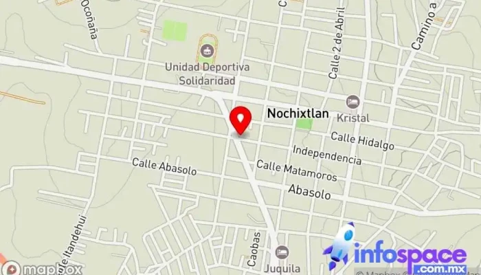 mapa de SOLUCIONES & COMPUTO-Soporte Tecnico Computadoras,impresoras,recarga de toner Servicio de reparación de fotocopiadoras en Asunción Nochixtlán