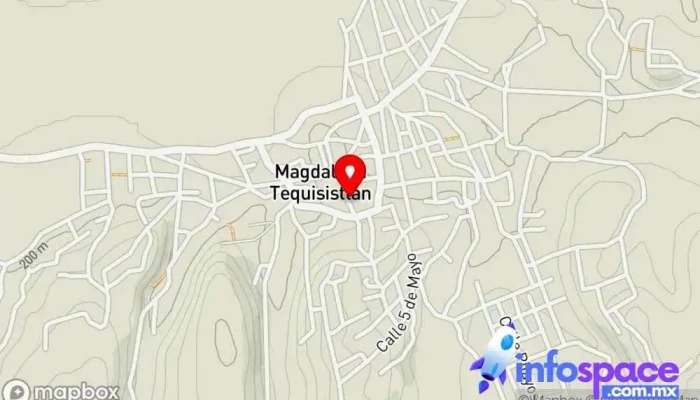 mapa de Soluciones Informática Tequisistlán Servicio de informática en Magdalena Tequisistlán
