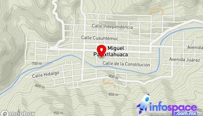 mapa de SOLUCIONES INFORMATICAS NETWORKS TO GO Oficinas de empresa en San Miguel Panixtlahuaca