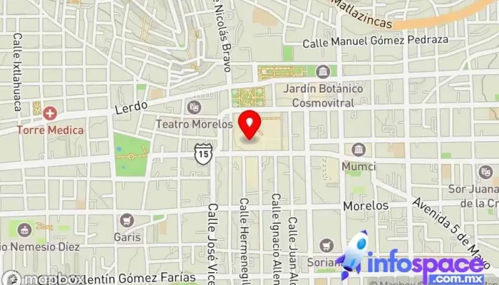 mapa de Soluciones rede Consultora informática en Toluca de Lerdo
