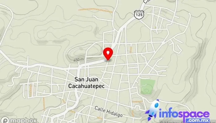 mapa de Soluciones Tecnologicas de la Costa  en San Juan Cacahuatepec